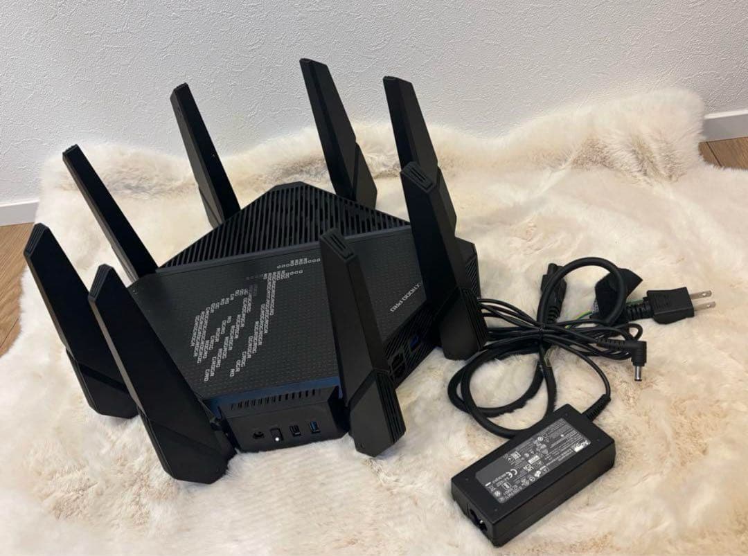 美品ASUS ROG RaptureGT-AX11000PROゲーミングルーター