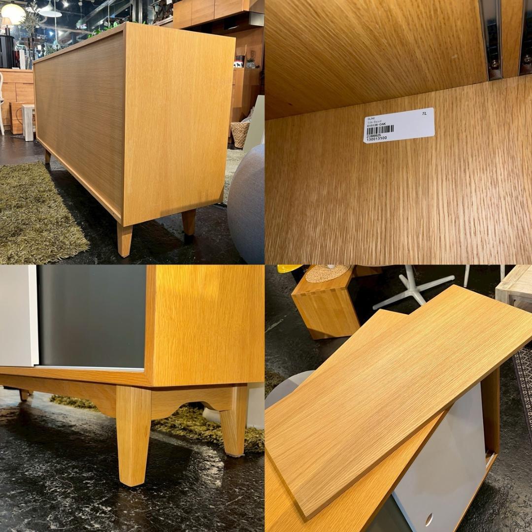 北欧モダン マルチカラー扉 サイドボード キャビネット リビングボード シンプル