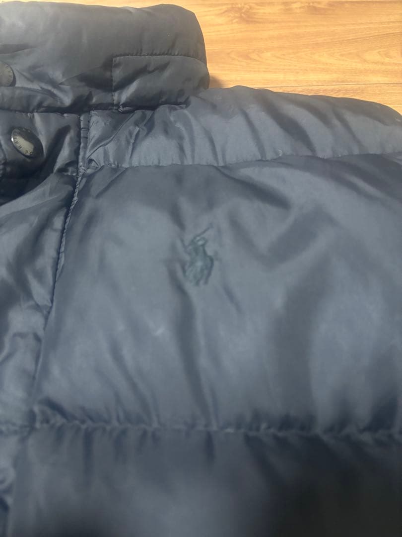 Ralph Lauren ダウン黒ポニー 90s