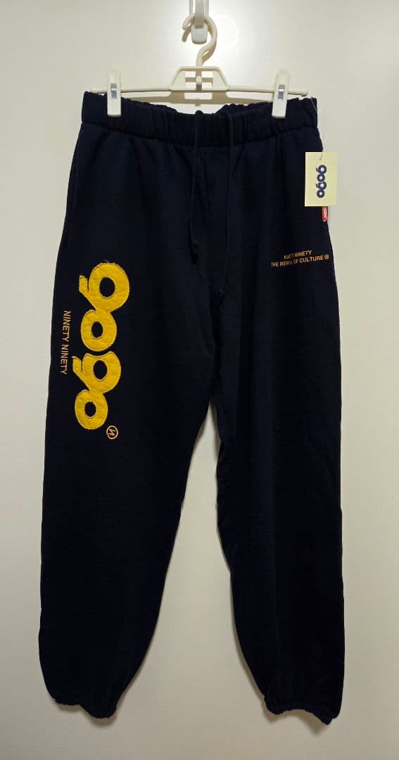 tag 9090 OG Logo Sweat Pants ネイビー L