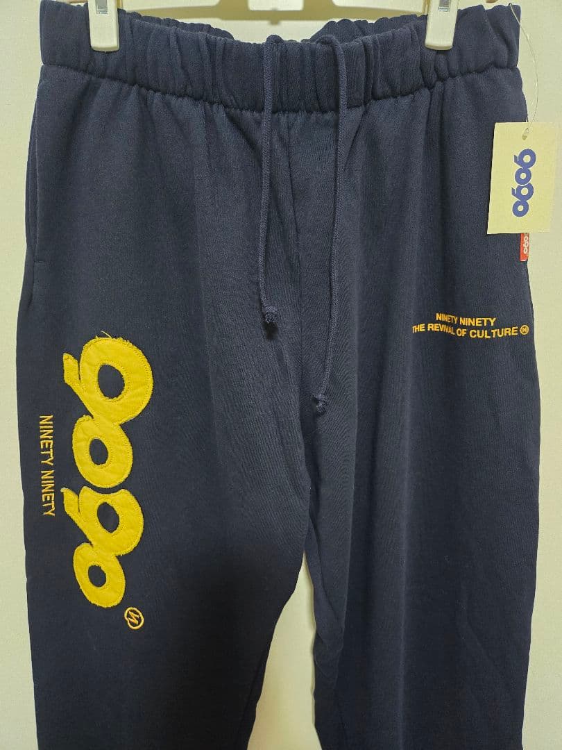 tag 9090 OG Logo Sweat Pants ネイビー L