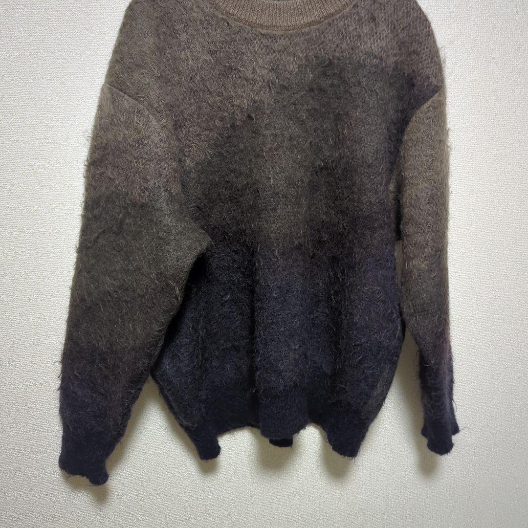 ssstein 24aw グラデーションモヘアニットセーター