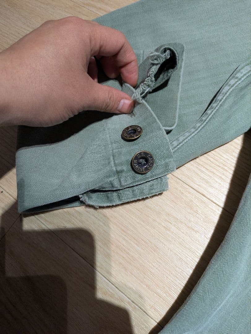 インフル40s USMC P-41 HBT ジャケット 米軍海兵隊