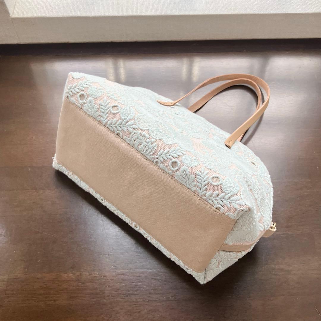 ミナペルホネン❤︎シレーヌバッグ smile flowe ハンドメイド