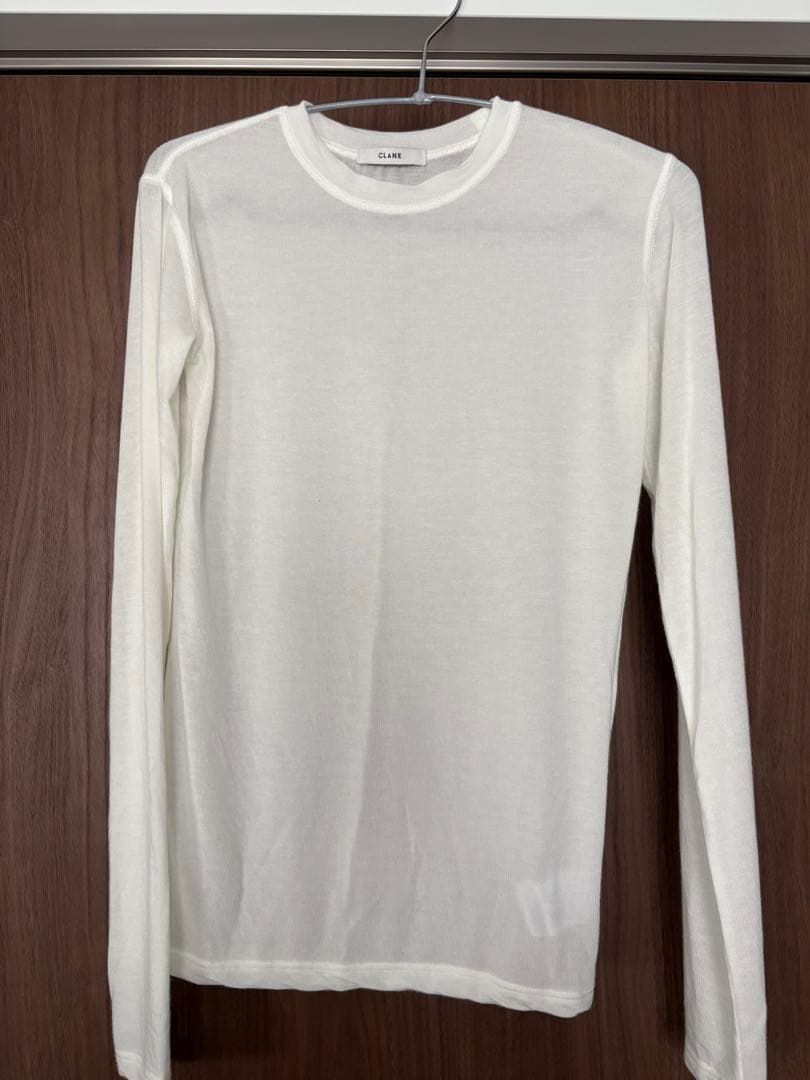 CLANE COMFORTABLE CREW TOPS タグあり