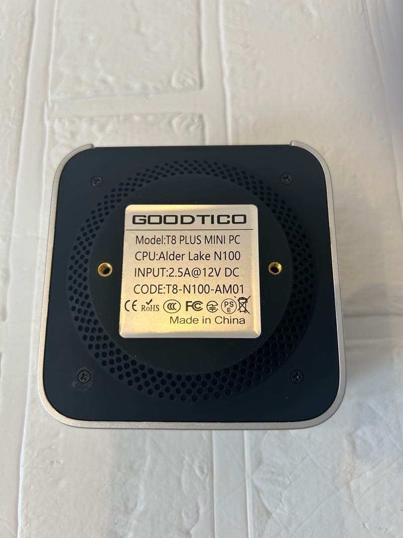 ミニpc 第12世代インテルAlder Lake-N100 16GB+512GB