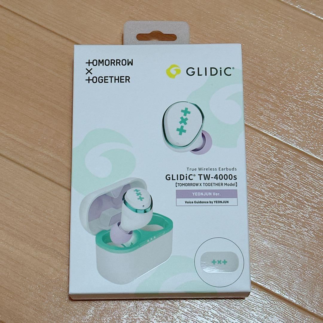 【新品未開封】GLIDiC ワイヤレスイヤホン TXT ヨンジュン
