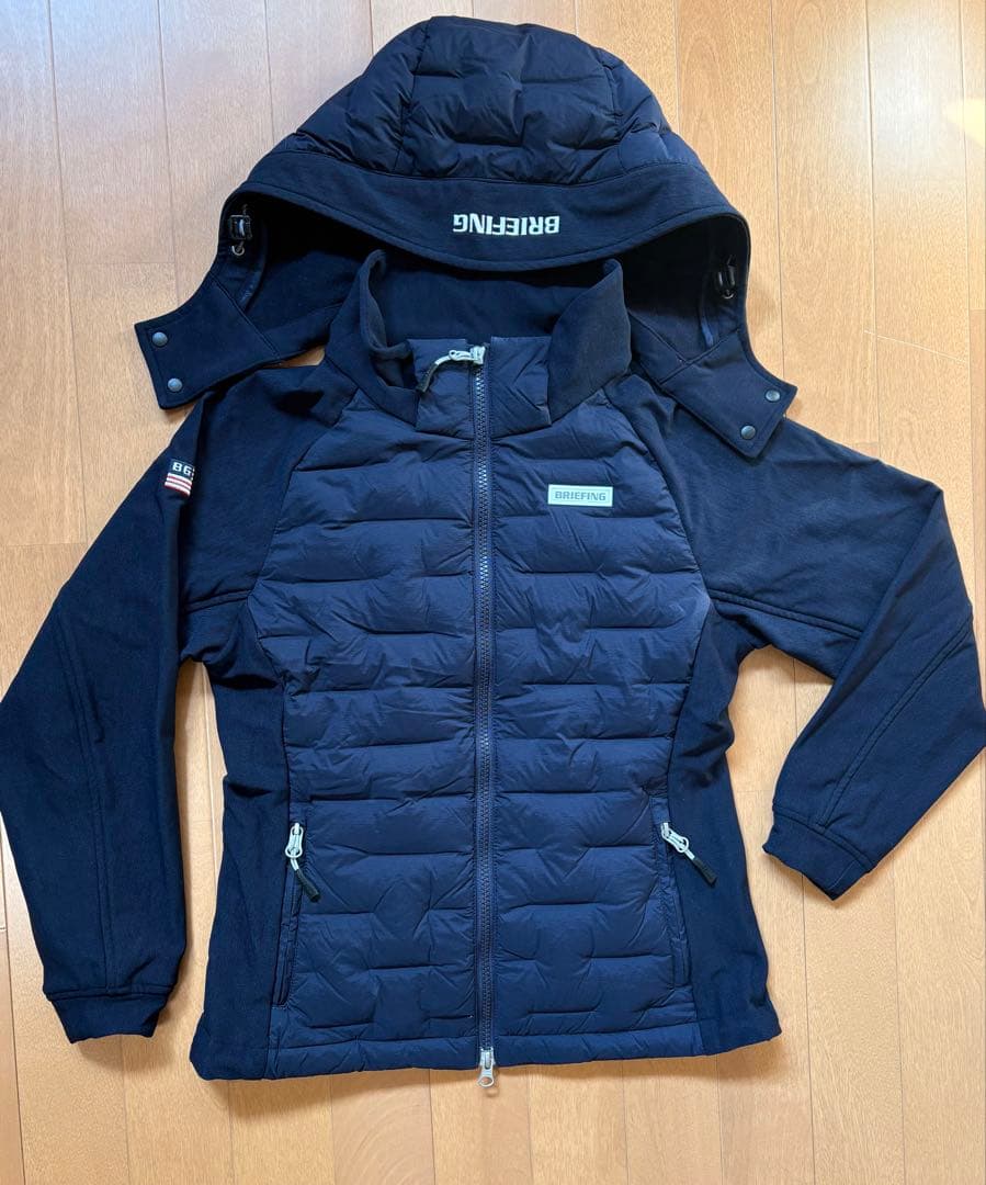 BRIEFING GOLF ハイブリッドダウンパーカー.レディース