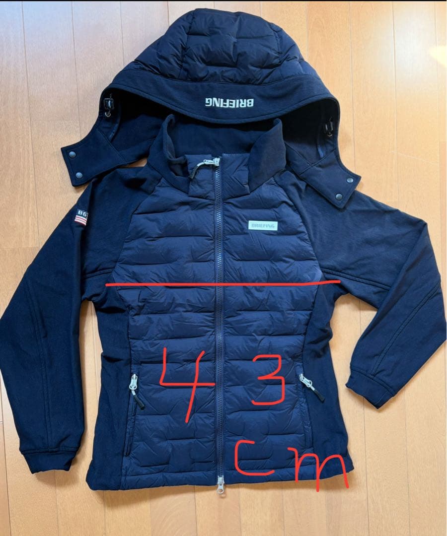 BRIEFING GOLF ハイブリッドダウンパーカー.レディース
