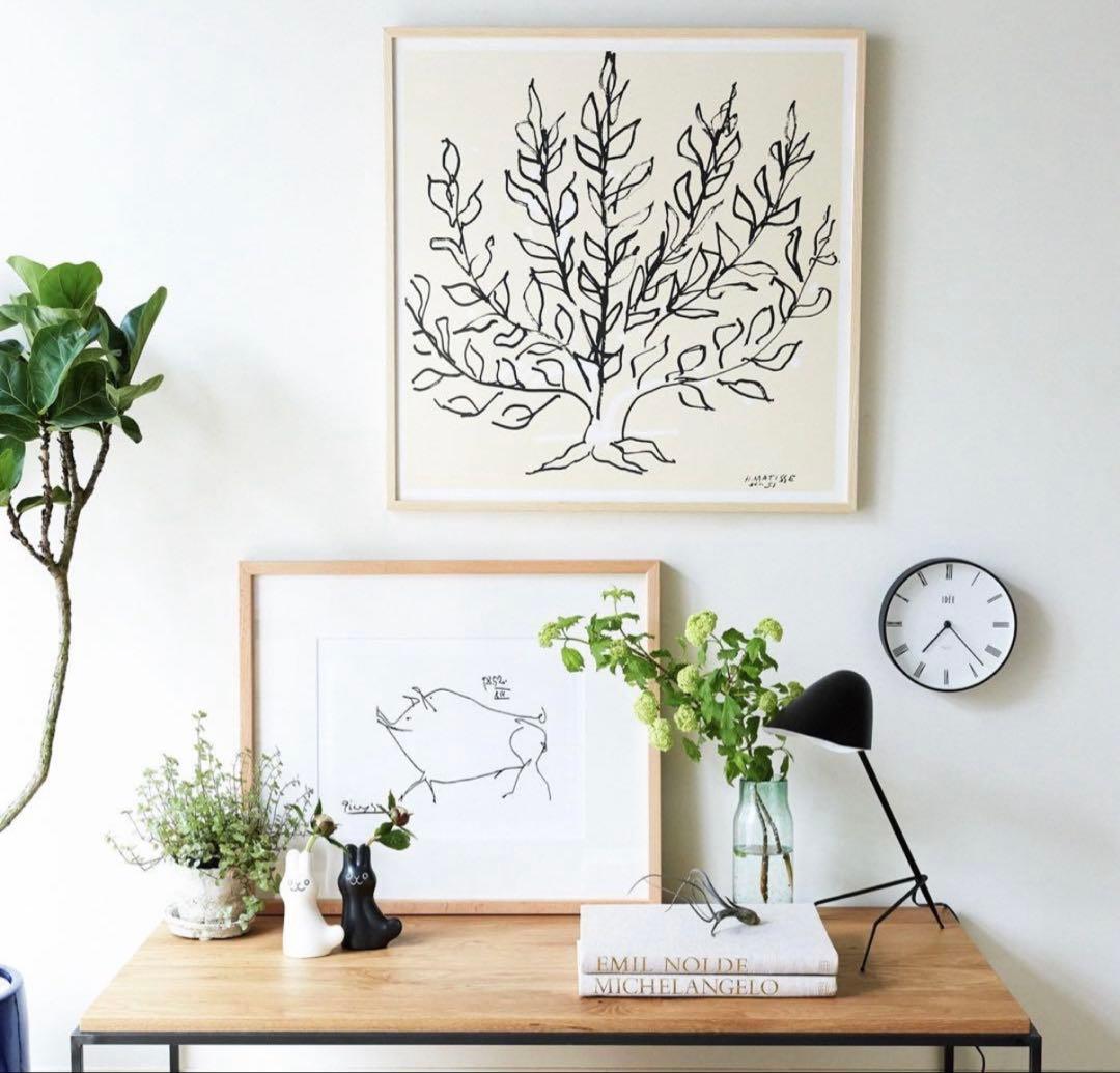 【IDEE 】アートポスター アンリ・マティス 低木