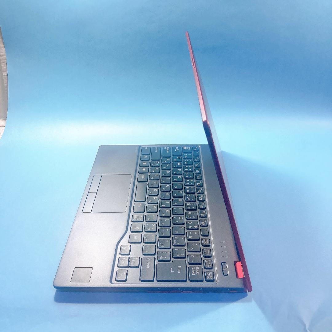 w79✨爆速SSD新品 /薄型 軽量 /赤/Win11✨すぐ使えるノートパソコン