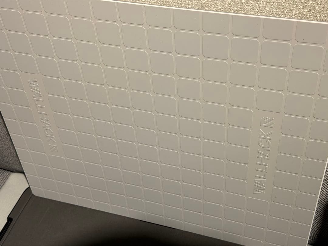 WALLHACK SP-005 ガラスマウスパッド（ホワイト）