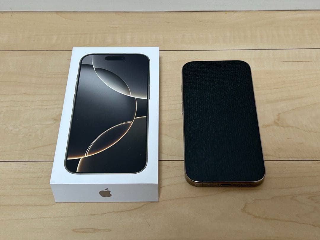 iPhone16pro 512GB ナチュラルチタニウム SIMフリー