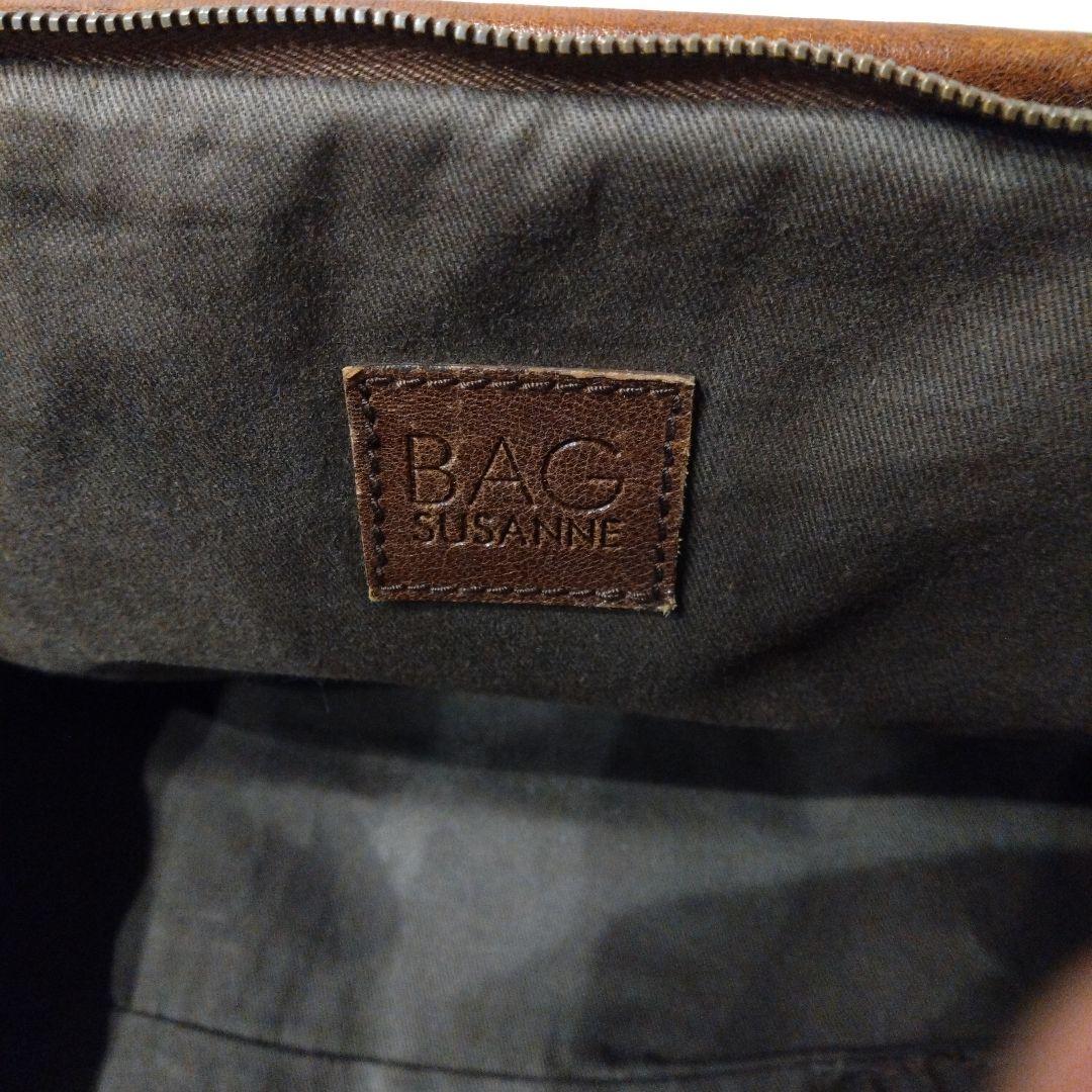 【まるぽち】【ドルチェ&ガッバーナ】ブラウン ボストンバッグ