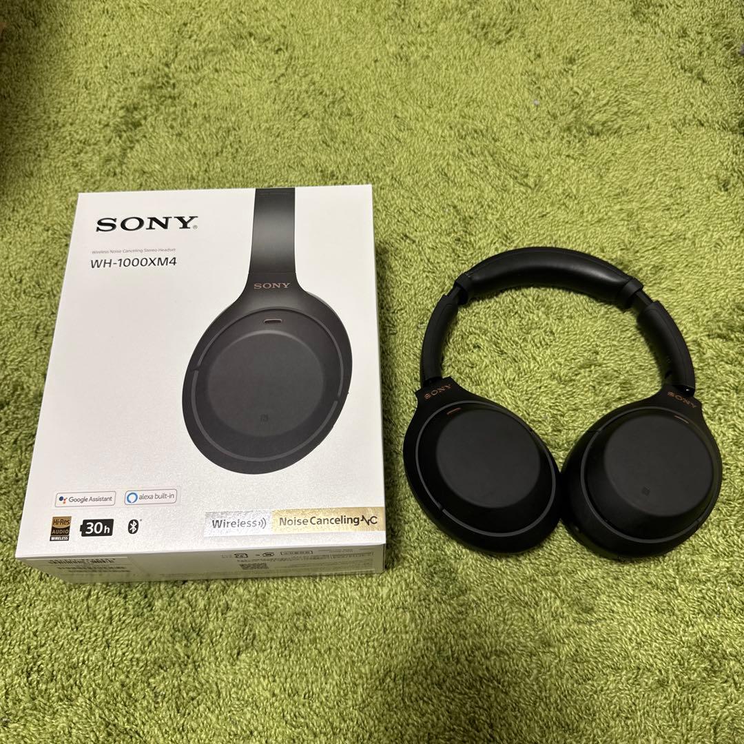 【美品】SONY WH-1000XM4 ブラック 付属品全てあり