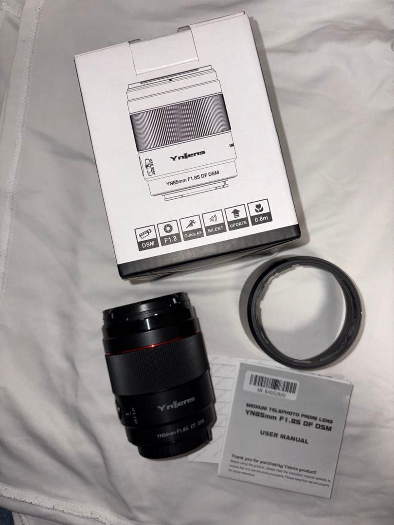 レンズ(単焦点) YONGNUO YN85mm F1.8S DF DSM SONY E-mount