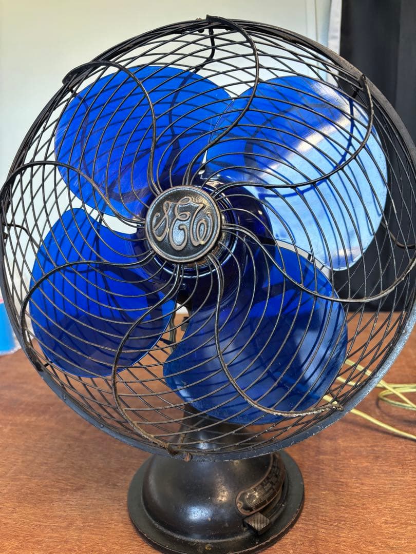 【最終価格】芝浦製作所（現在の東芝）製　昭和レトロ 扇風機 動作確認済