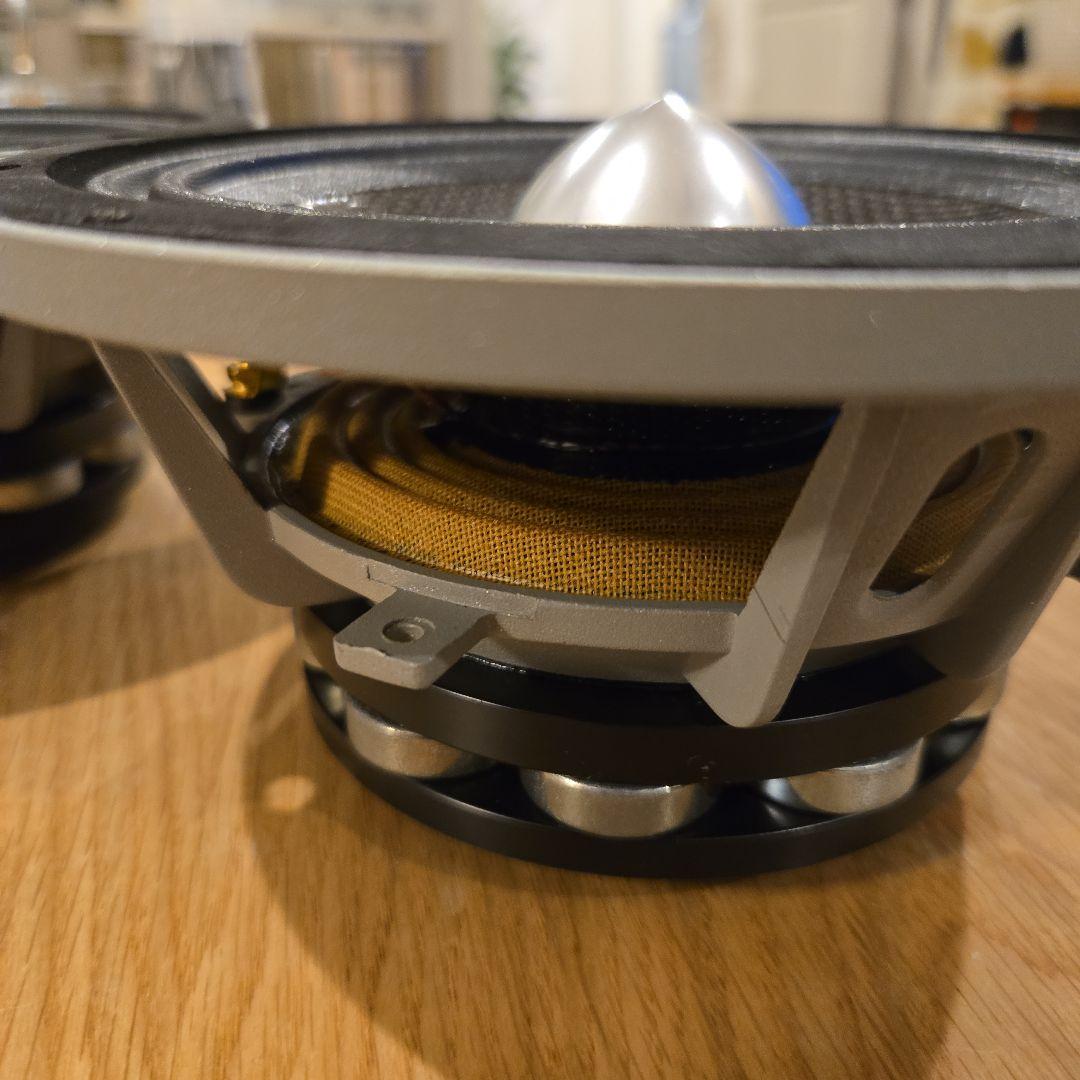 6.5インチ　ネオジムミッドレンジスピーカー　×2