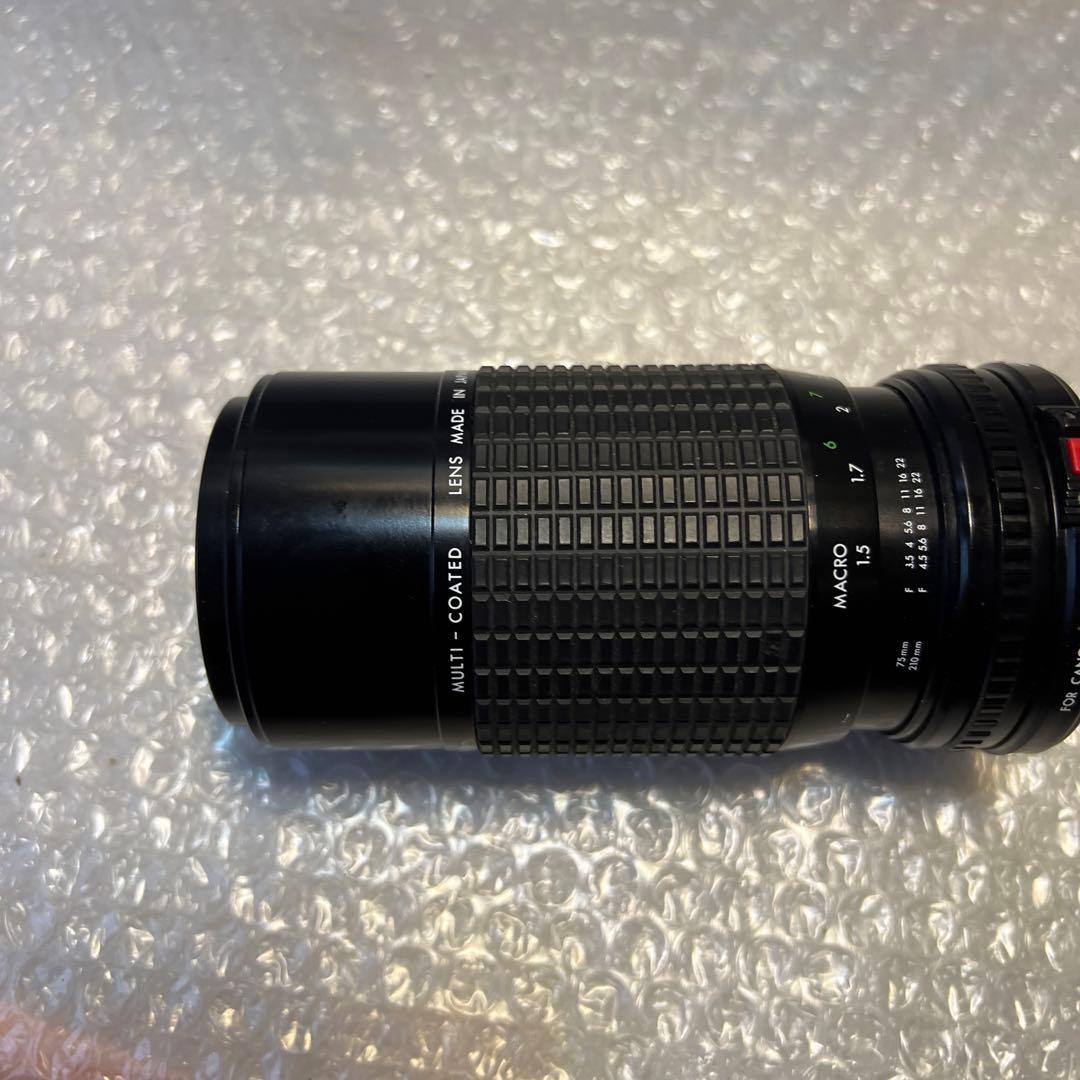 SIGMA ZOOM-KⅢ 1:3.5〜4  f=75〜210mm φ52