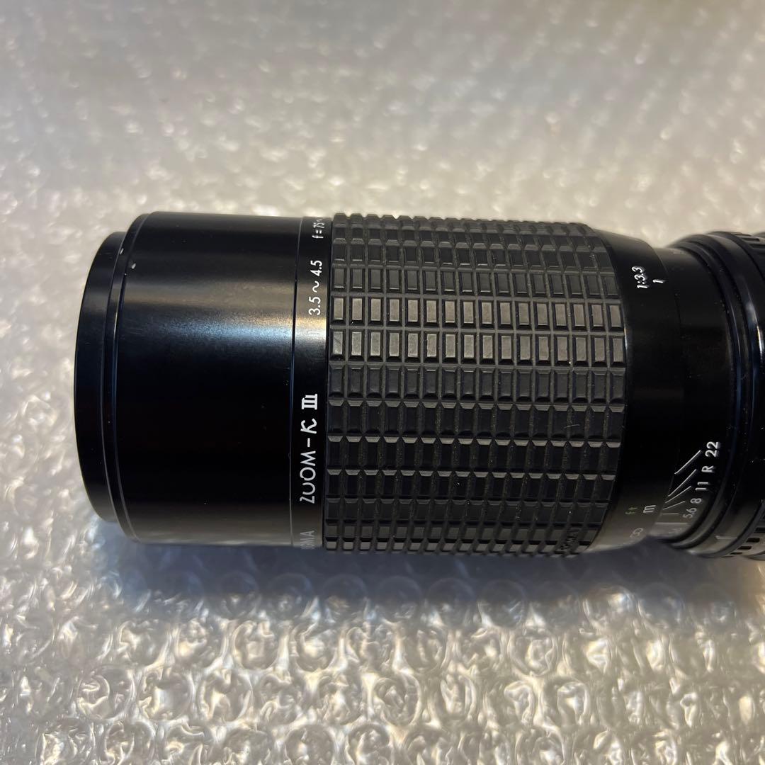 SIGMA ZOOM-KⅢ 1:3.5〜4  f=75〜210mm φ52