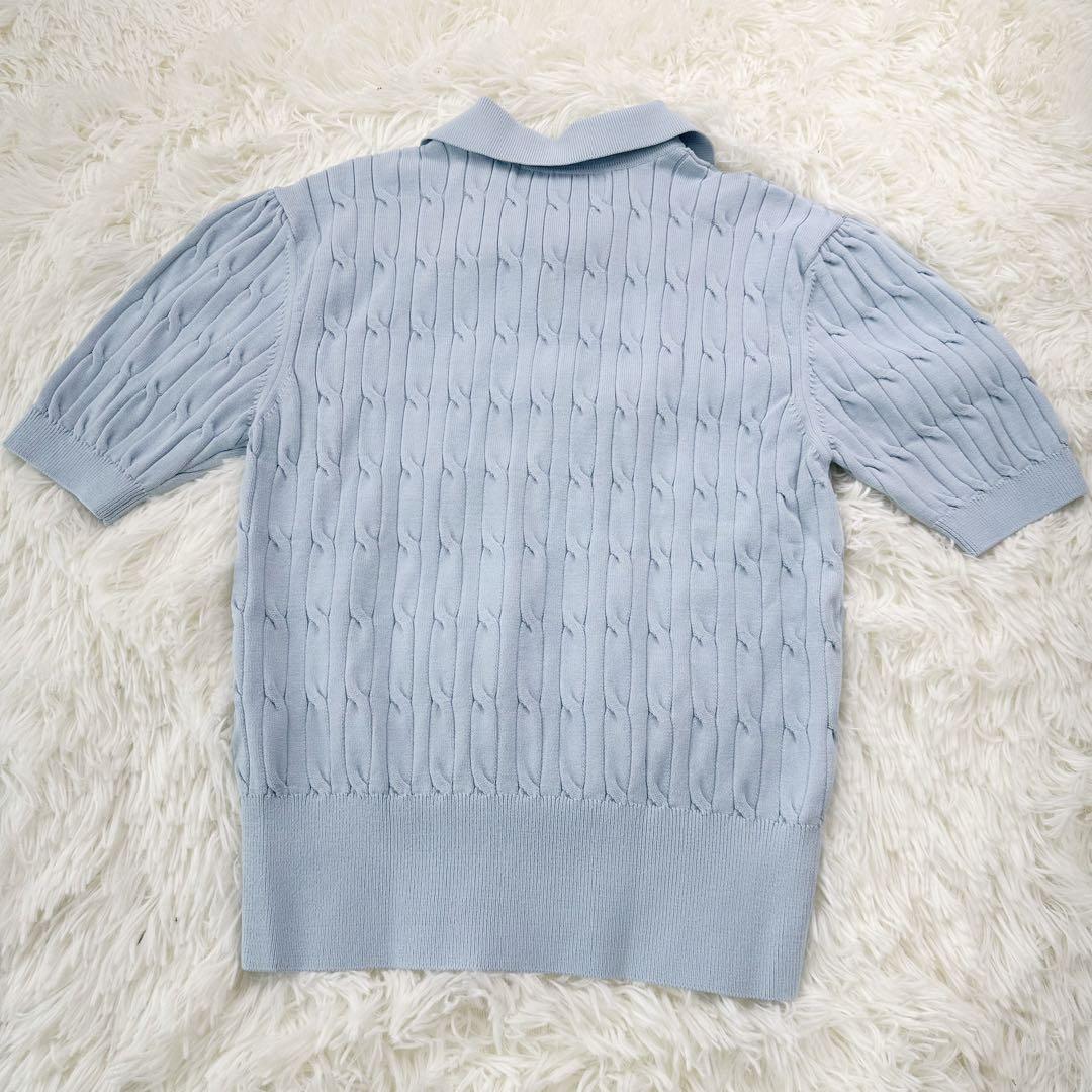美品 LILY BROWN サングラスLily Bear ポロニットプルオーバー