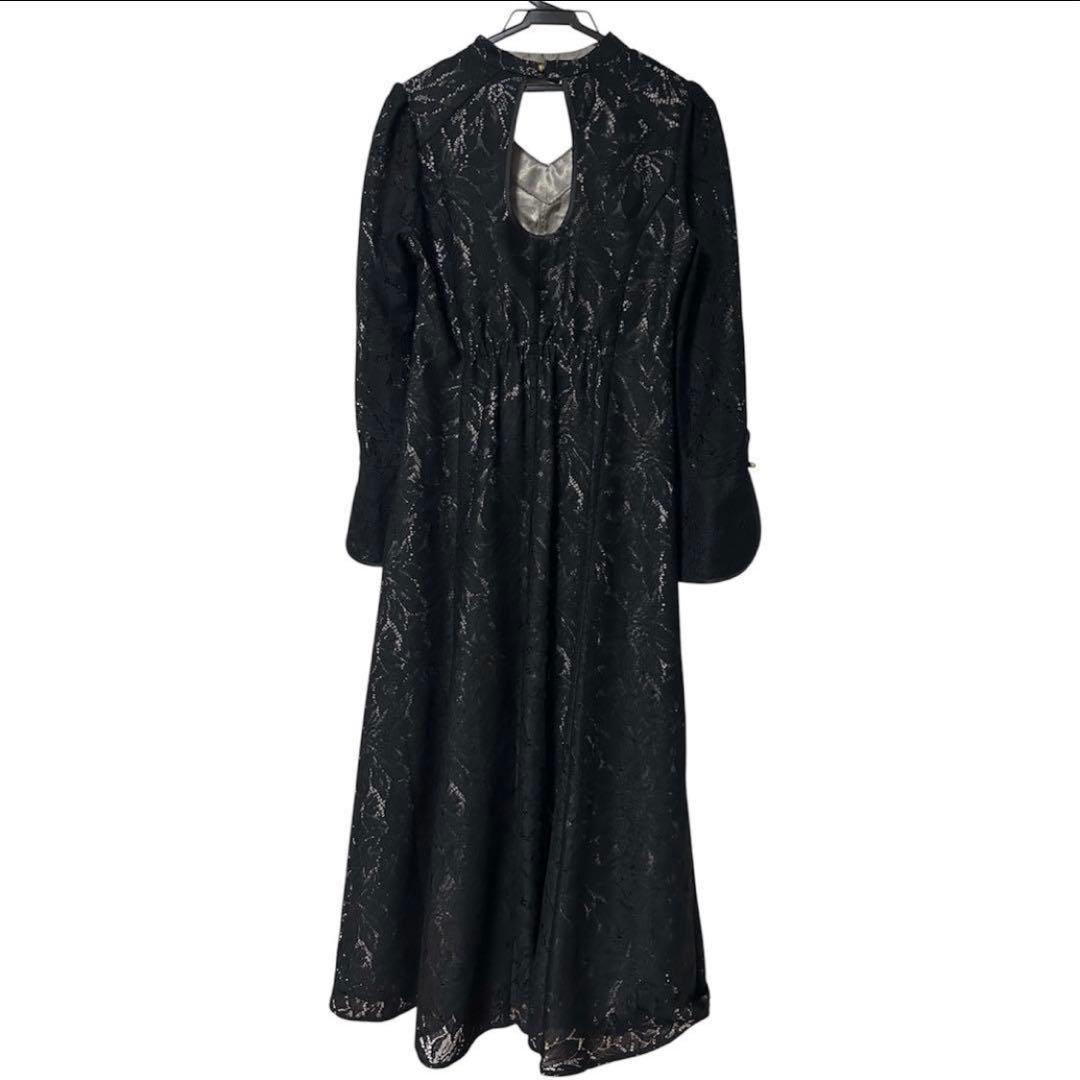 ANDRESD アンドレスド バックオープンティアドロップドレス レースドレス