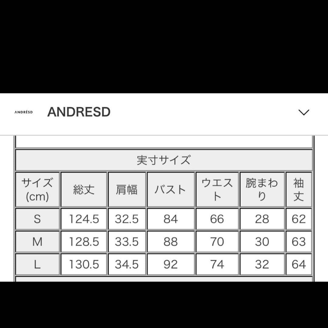 ANDRESD アンドレスド バックオープンティアドロップドレス レースドレス