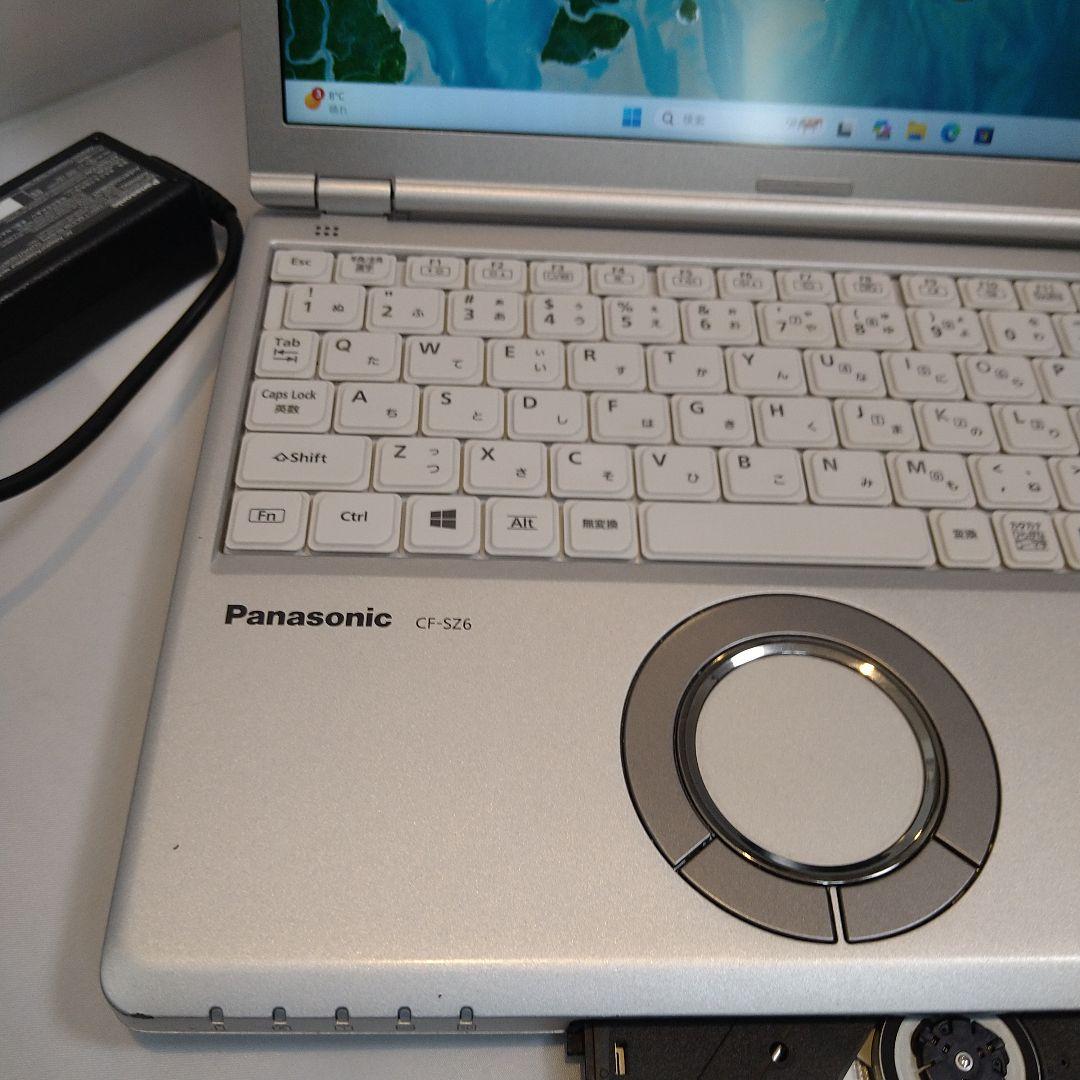 レッツノート CF-SZ6 第７世代i5 メモリ8GB SSD256GB DVD