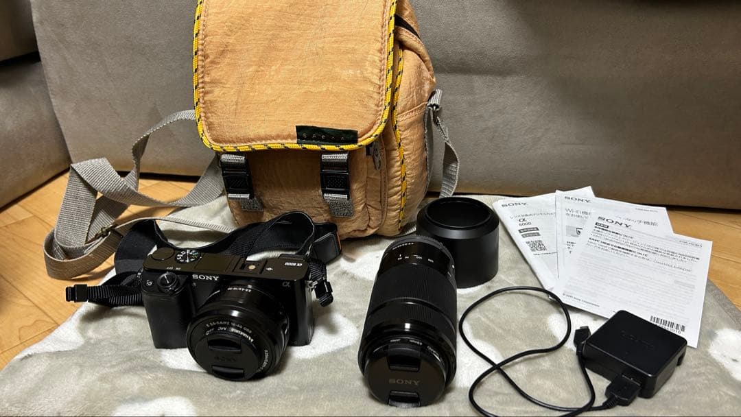 【期間限定値下げ】SONY α6000 ダブルズームレンズキット ブラック