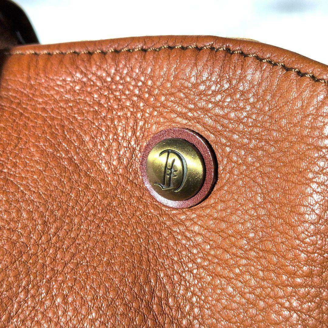 【激レア 美品】クレドラン　2WAY　ボストンバッグ　ビジネス　ユニセックス　茶