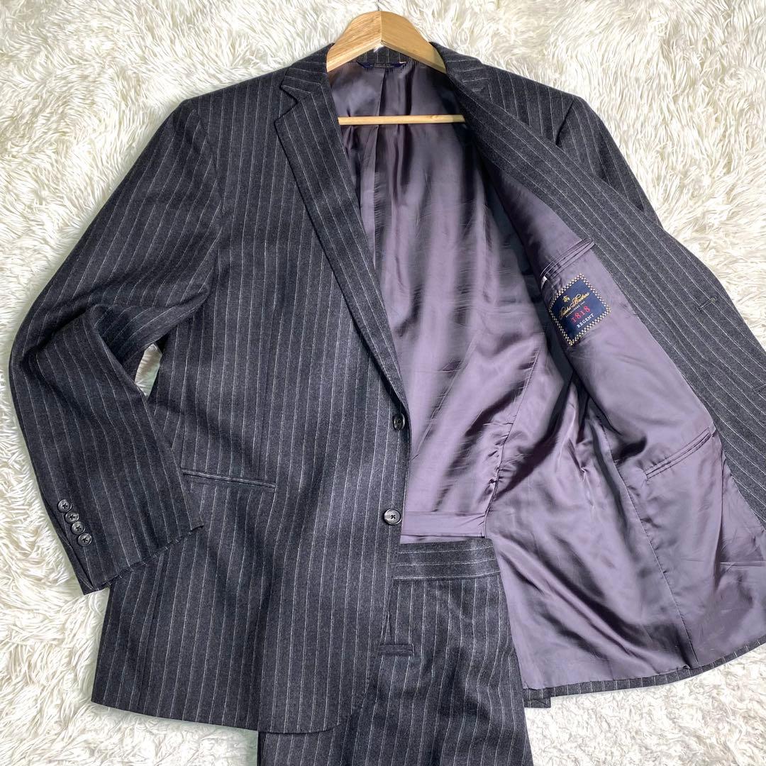 良品✨ブルックスブラザーズ スーツ セットアップ Regent カノニコ 2XL