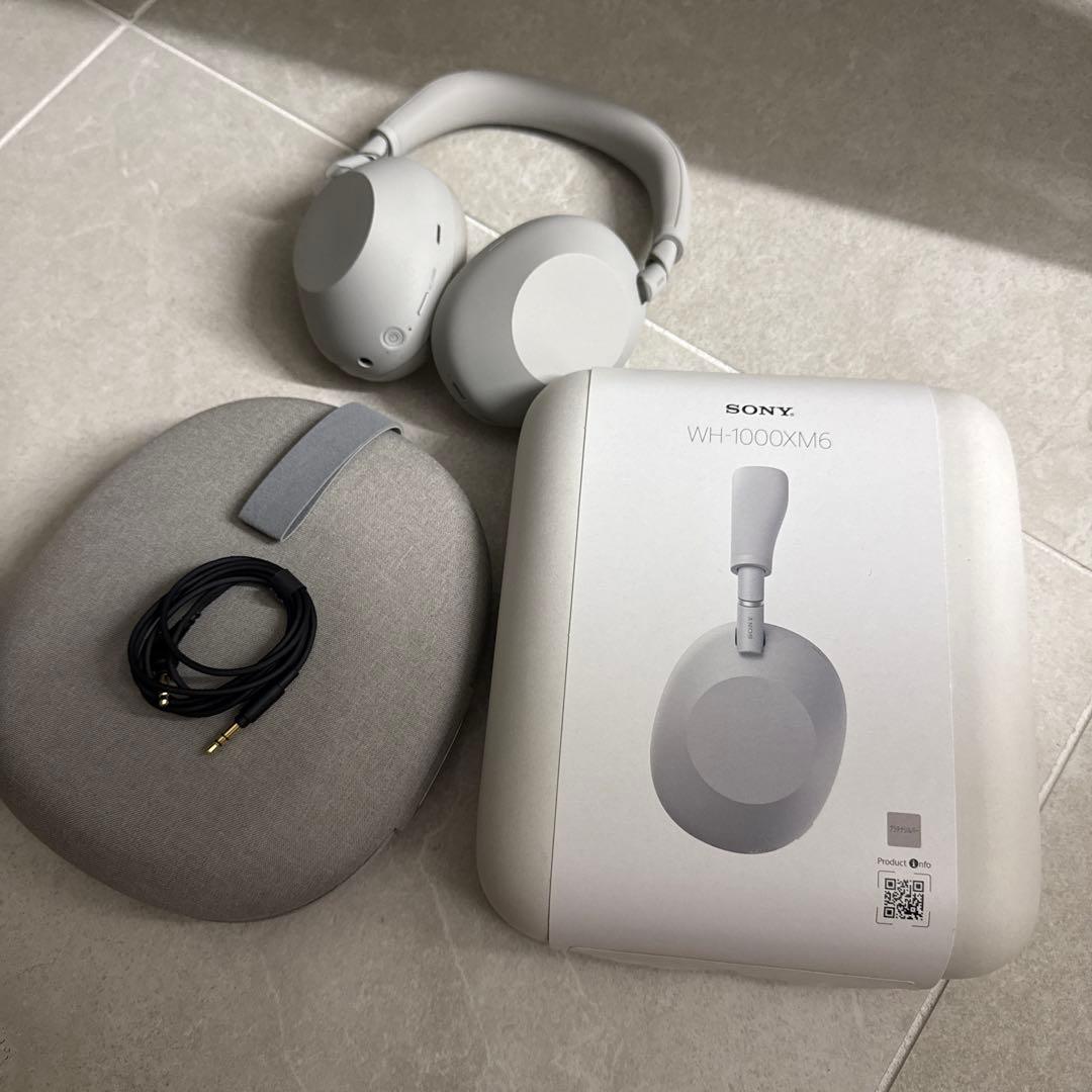 SONY WH-1000XM6 プラチナシルバー