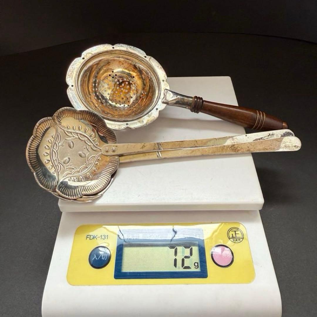 アンティーク　銀製　和光　silver970 スプーン、ティースティーパー