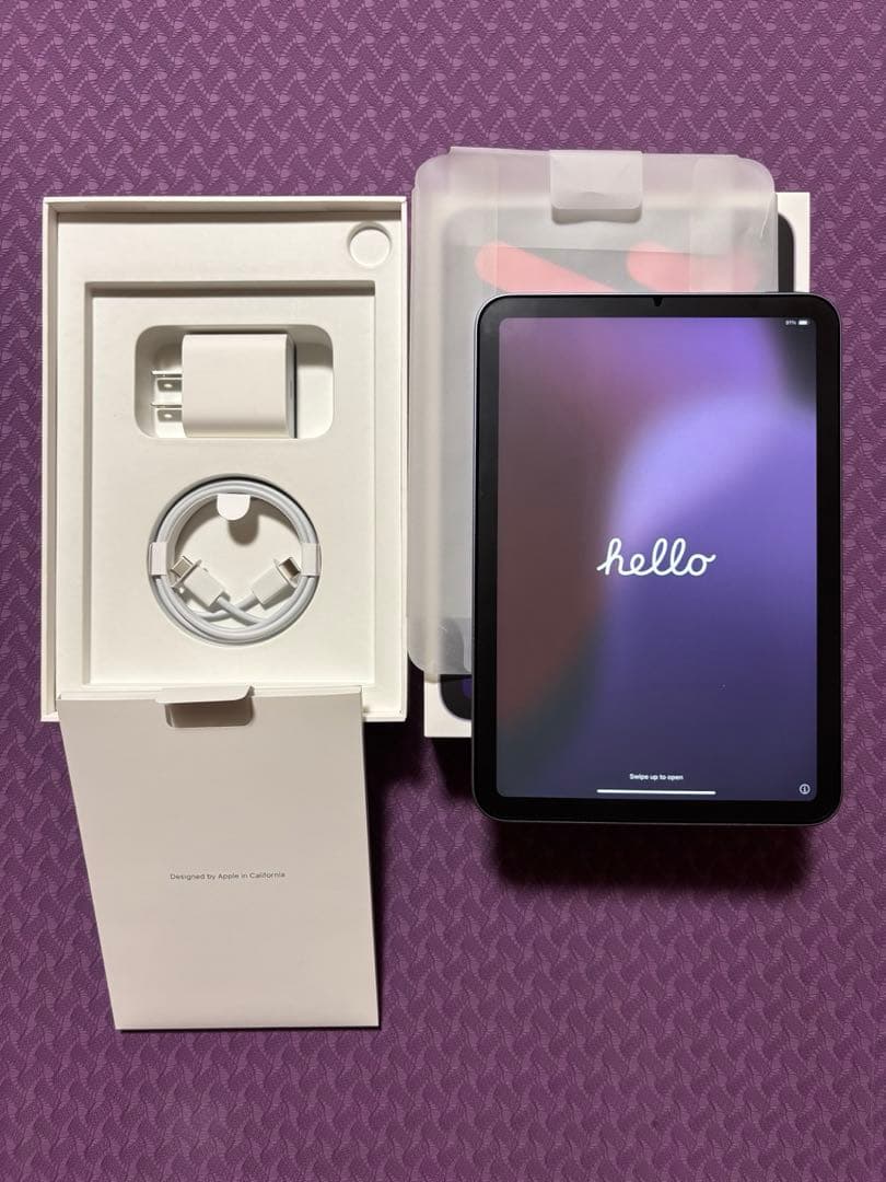 iPad mini (第６世代) パープル ＋ Apple Pencil 2