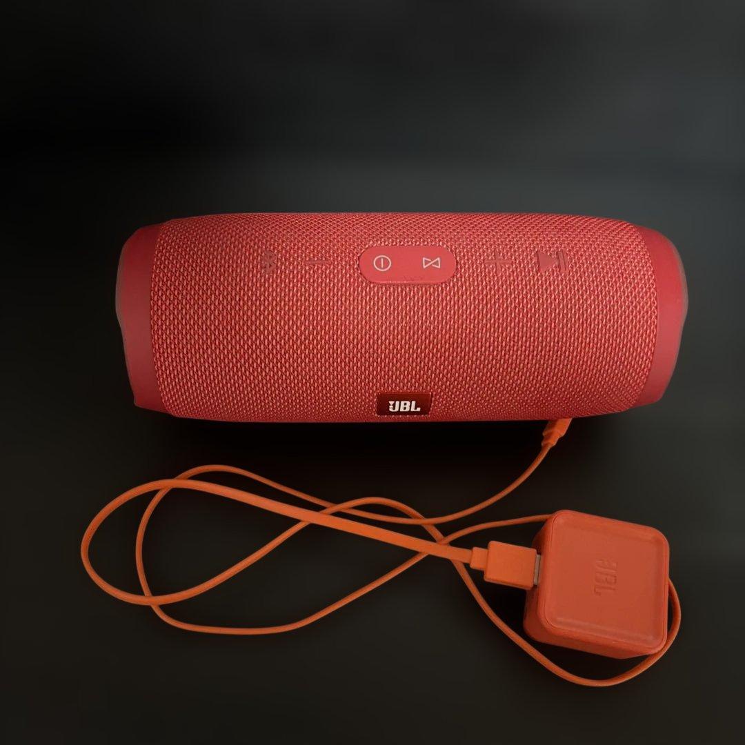 JBL Charge 3 レッド ポータブルBluetoothスピーカー