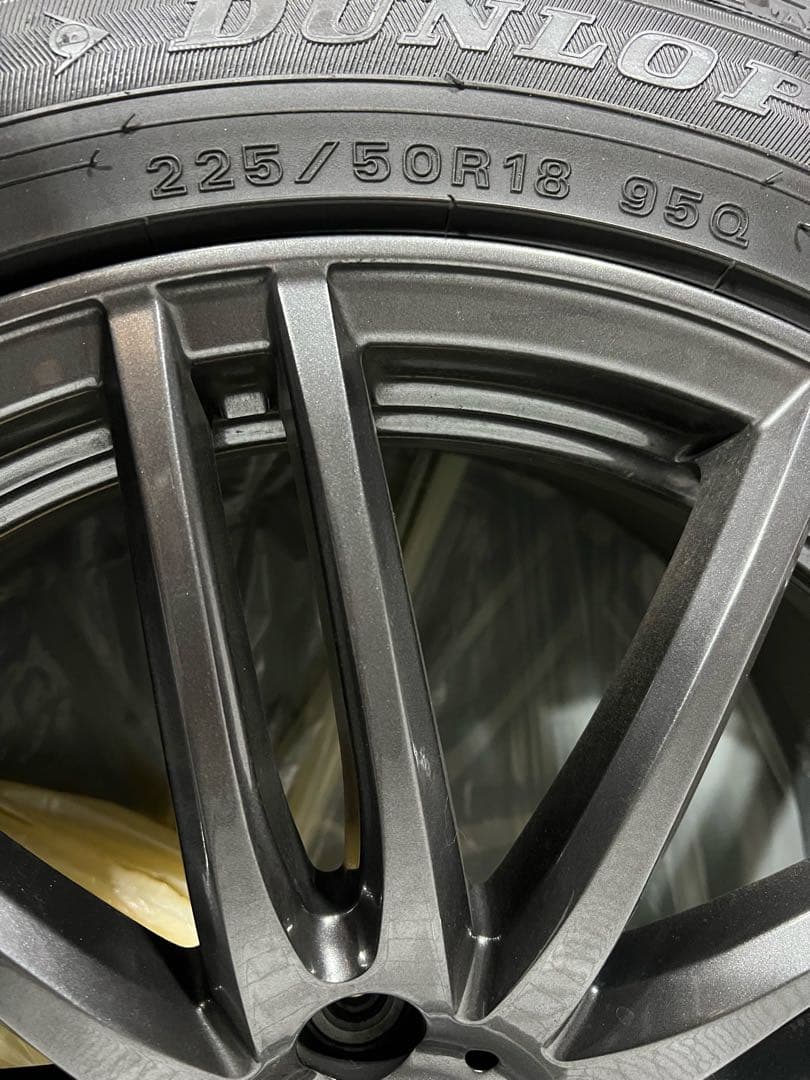 DUNLOP 225/50R18 タイヤ・ホイールセット