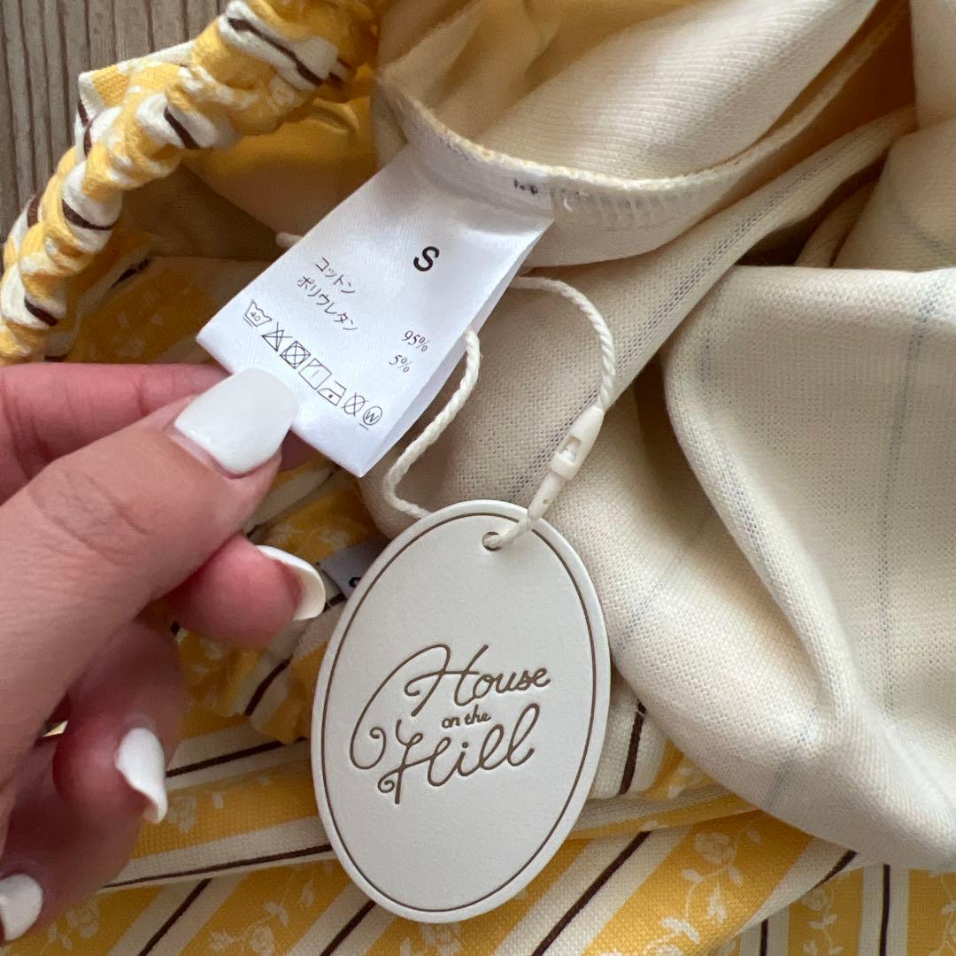 m*様 【新品未使用】House on the Hill イエロー ストライプパ