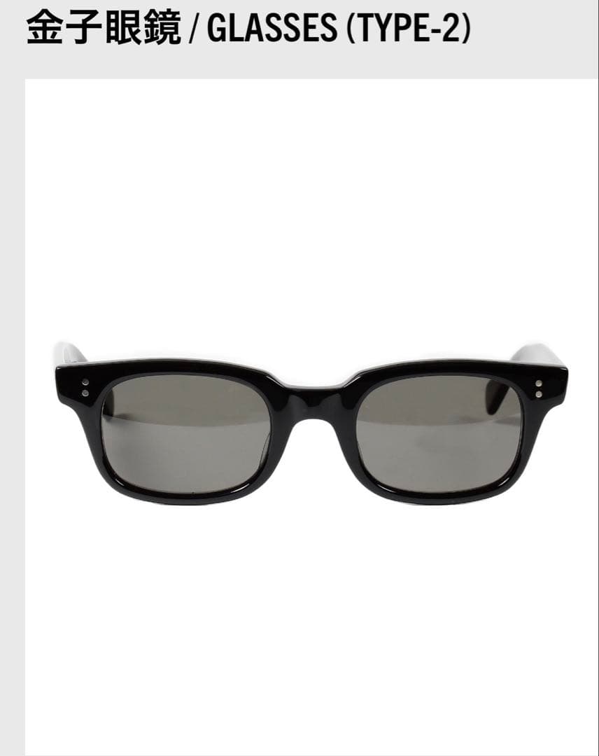 新品 wacko maria ワコマリア 金子眼鏡 サングラス メガネ