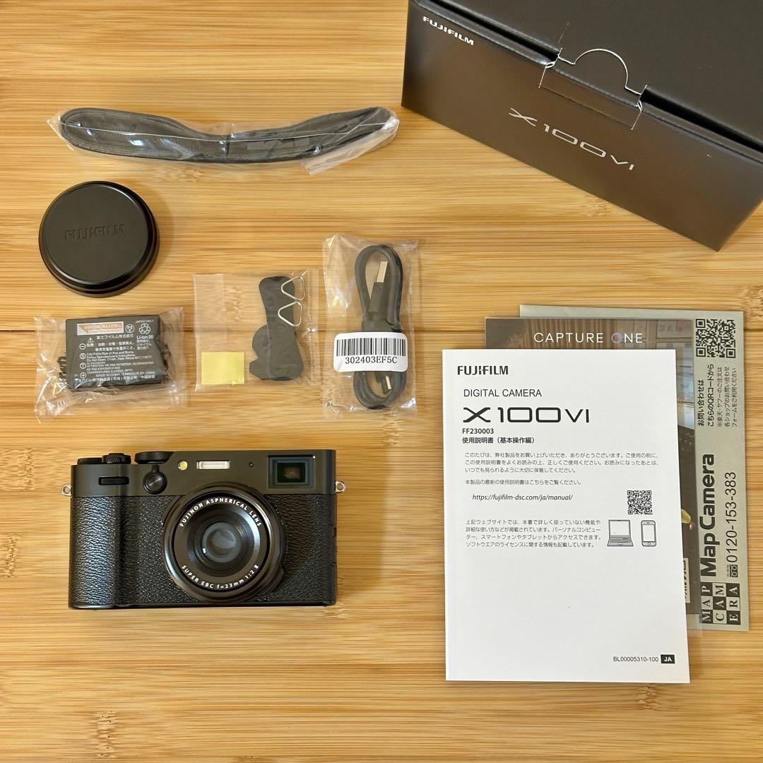 【美品】FUJIFILM X100VI ブラック