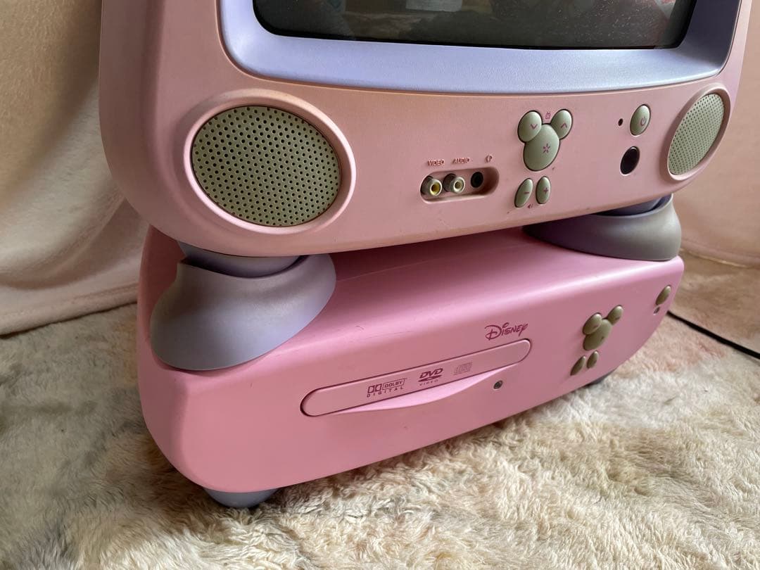 【choco♬】ディズニー ブラウン管テレビ＆DVDプレーヤー