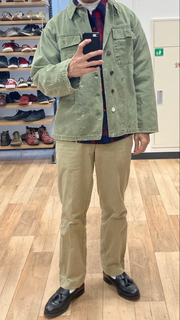 60's U.S.ARMY チノトラウザーズ チノパン　(31x31)