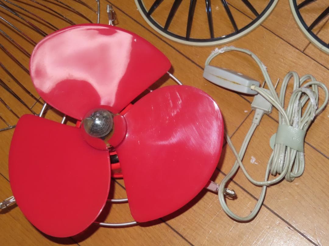 HITACHI 日立 B-445 扇風機 動作確認済 風てまり　昭和レトロ