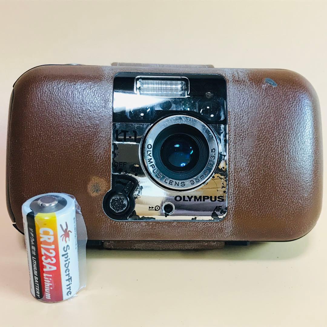 完動品 OLYMPUS LT-1 ＋電池 オリンパス コンパクトフィルムカメラ