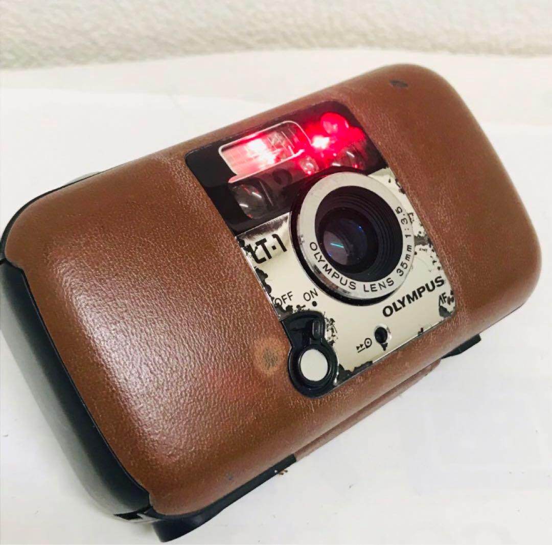 完動品 OLYMPUS LT-1 ＋電池 オリンパス コンパクトフィルムカメラ