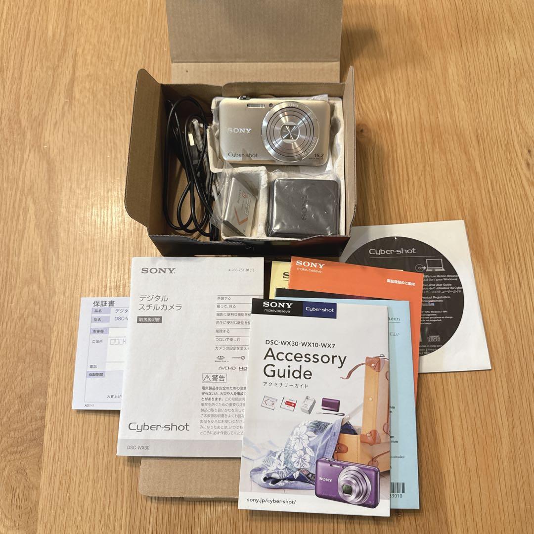 【箱付き】SONY Cyber-shot DSC-WX30 GOLD