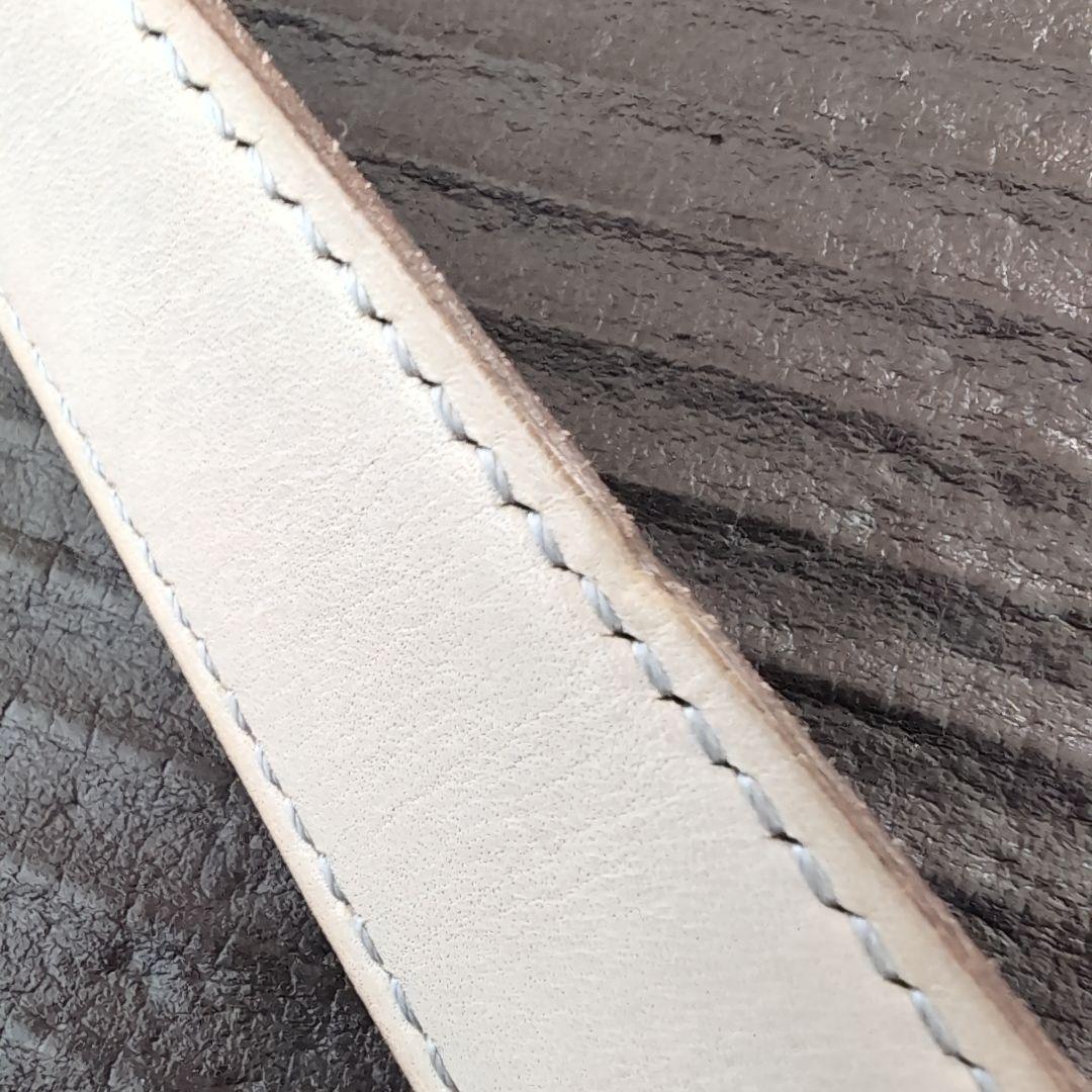 HERMES 黒 レザー ベルト サイズ70