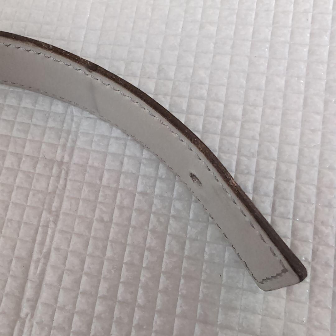 HERMES 黒 レザー ベルト サイズ70