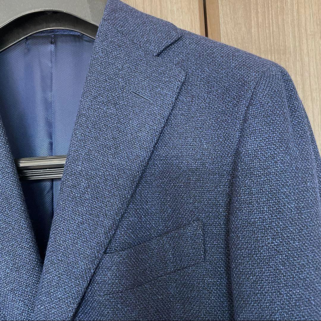 【極美品】ビームスFネイビー秋冬用 ウールジャケット