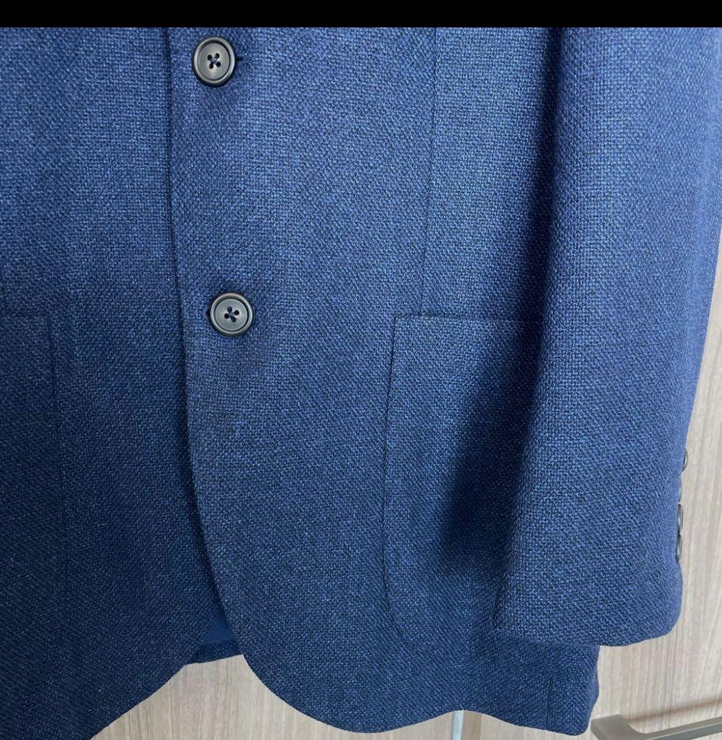 【極美品】ビームスFネイビー秋冬用 ウールジャケット