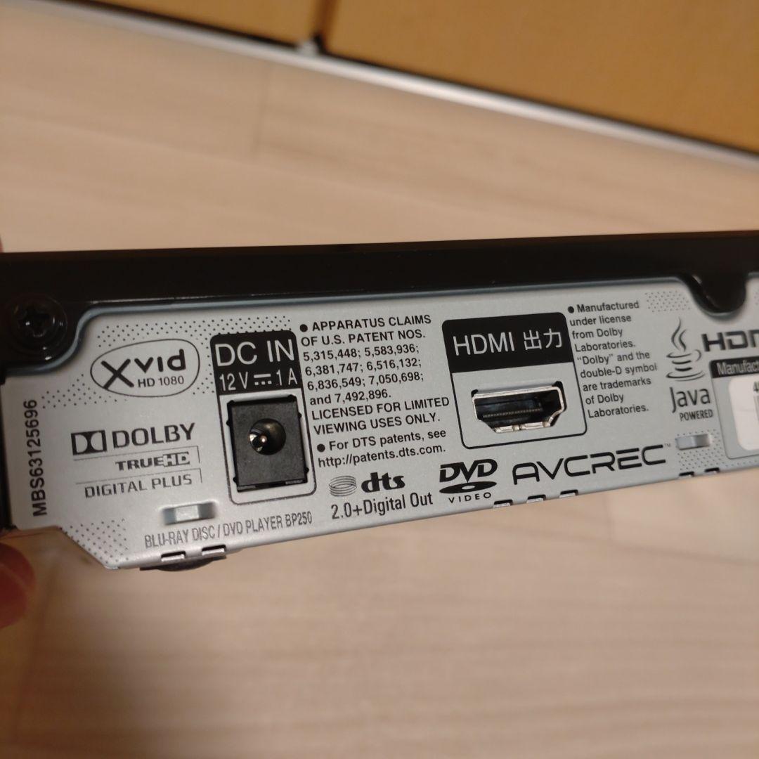 LG Blu-ray•DVDプレイヤー BP-250 2024年製